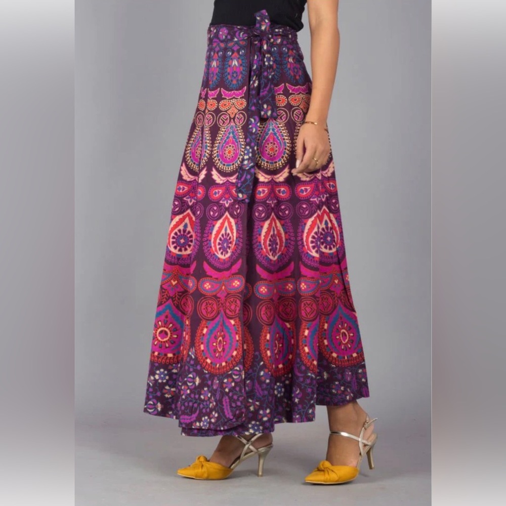 Indian wrap skirt